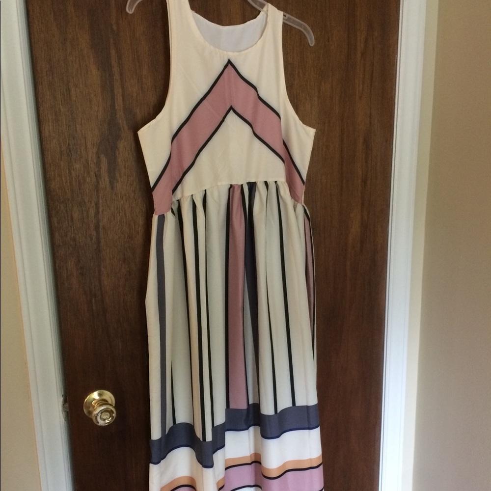 Dusty Rose Maternity Dress